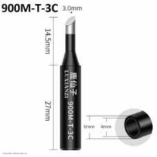 Жало паяльника Element-900M-T-3С составное один скос