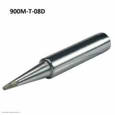 Жало паяльника Element-900M-T- 0.8D никелированное два скоса