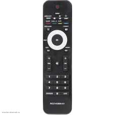 Пульт ДУ Philips RC2143606 (серый круг, STATUS/EXIT)