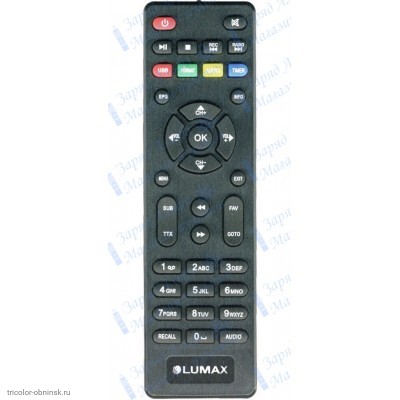 Пульт ДУ Lumax 2105HD (DVBT2-555HD) (2108/2120/3211/4201) (DVB-T2)