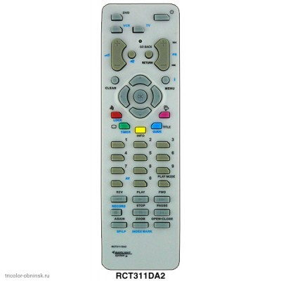 Пульт ДУ Thomson RCT311DA2 (DVD,VCR,TV)