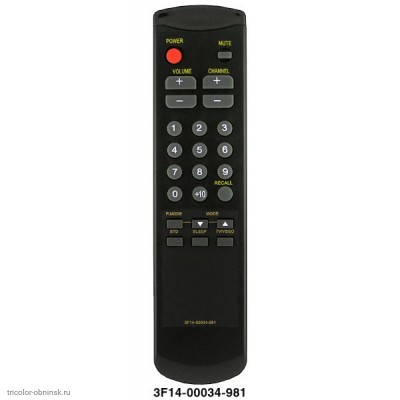 Пульт ДУ Samsung 3F14-00034-980 (TV)