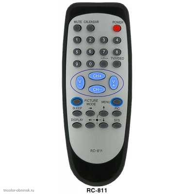 Пульт ДУ Shivaki RC-811(810) (TV)