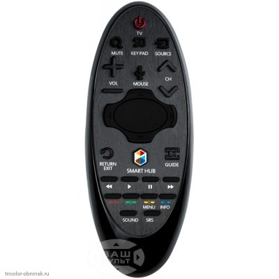 Пульт ДУ SR-7557 для Samsung Smart TV (корп.BN59-01182B) без голосового управления