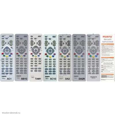 Пульт ДУ Thomson RCT311AC1/SB1G/TAM1/SC1G/DA1/DA2/DA2R/TD1/AAM1/TM1G/TT1G RM-549Tне требует настройки