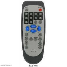 Пульт ДУ Sitronics ALB-105 (705,1402) (TV)