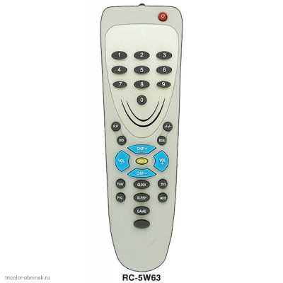 Пульт ДУ Erisson RC-5W63 (TV)