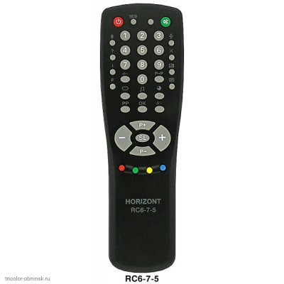 Пульт ДУ Горизонт RC-6-7-5 (TV,TXT)
