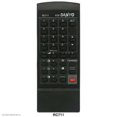 Пульт ДУ Sanyo RC-711 (TV)