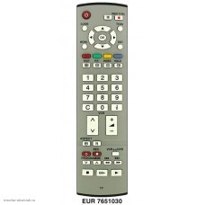Пульт ДУ Panasonic EUR7651030A (1090A) (TV,TXT)