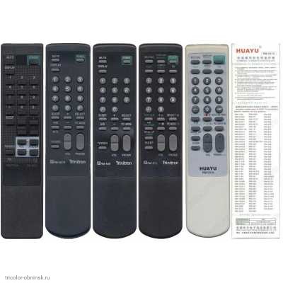 Пульт ДУ Sony RM-870  RM-687C RM-827S RM-849S RM-001A не требует настройки