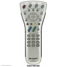 Пульт ДУ Sharp GA074WJSA (GA101WJSA) (LCD) RM-649G не требуется настройки