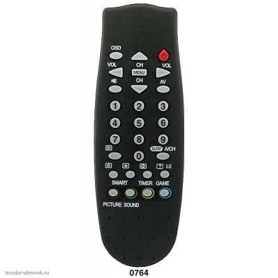 Пульт ДУ Philips RC0764 (0770/01) (TV,TXT)