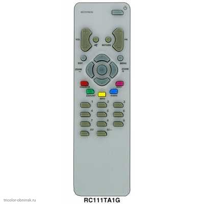 Пульт ДУ Thomson RCT111 (RCT-111TA1G) (TV,TXT)