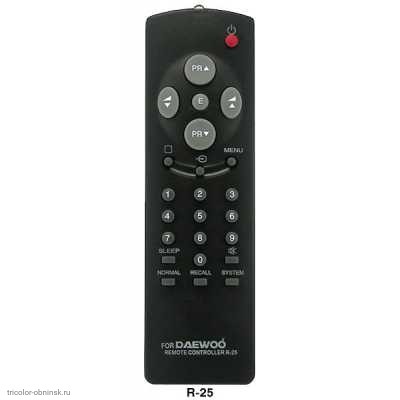 Пульт ДУ Daewoo R-25 (TV,TXT)