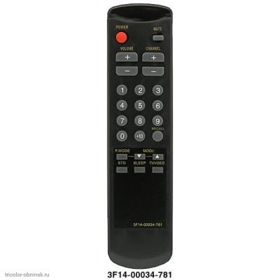 Пульт ДУ Samsung 3F14-00034-781 (980,981) (TV)