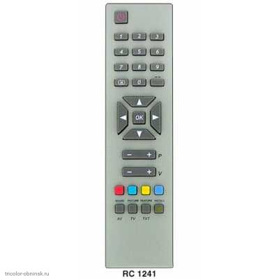 Пульт ДУ Vestel RC-1241 (TV,TXT)