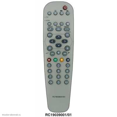 Пульт ДУ Philips RC19039001/01 (TV,VCR)