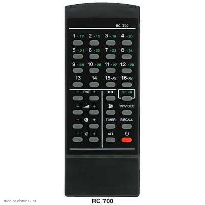 Пульт ДУ Sanyo RC-700А (TV)