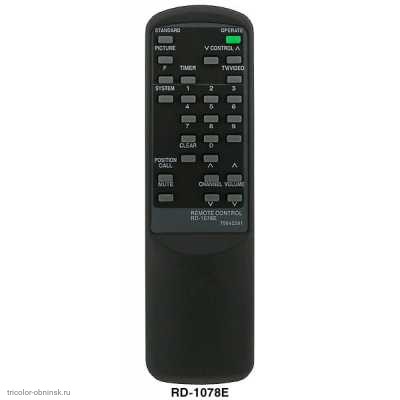 Пульт ДУ NEC RD-1078E (1083E) (TV)