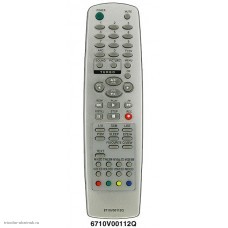 Пульт ДУ LG 6710V00112Q (145J,77V,112D,112V) (TV,VCR,TXT)