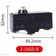 Микропереключатель Z-15GD-B 3pin без пластины 250V 15A
