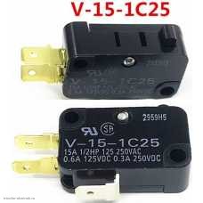 Микропереключатель SC799 3pin (518) (V-15-1C25) (KW1-103-Z1A) без пластины 250V 6A