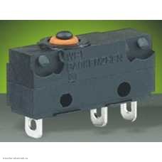 Микропереключатель LXW-5-1-2 (SC7301) 3pin без пластины 250V 3A IP65