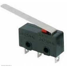 Микропереключатель KW4-3 (SC7301) 3pin пластина 27мм 250V 3A