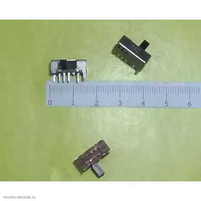 Переключатель движковый №43 SK23D06 6.7 3P