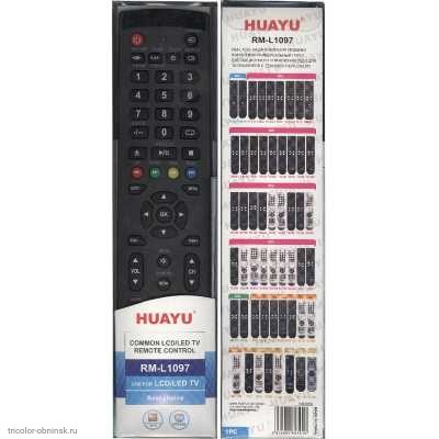 Пульт Y-72C RM-L1097 Akai/Supra/Hyundai/Shivaki/Izumi/Goldstar/Orion. 48 кодов
