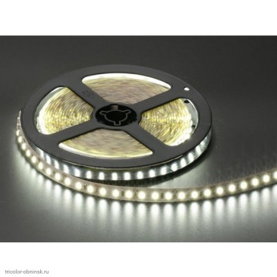 LED лента 220В белая блистер 5м (10*7 мм, IP65, SMD 3528, 60 LED/м)