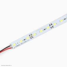 Линейка 12v 1 метр 10 мм 5630 WC 72 Led 6000K 24w белая холодная открытая
