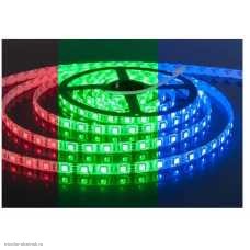 Лента 1 метр 08 мм 12v 2835 60 Led/м силикон R+G+B IP65