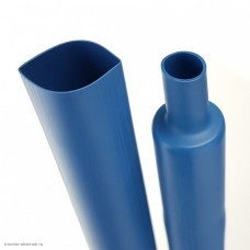Трубка термоусадочная 7.0 / 3.5 мм 1м синяя