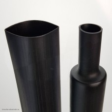 Трубка термоусадочная 10.0 / 5.0 мм 1м черная