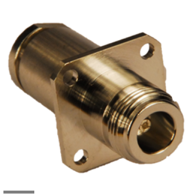 N гнездо пайка на кабель RG-213, RG-11, 8D-FB приборное фланец 4