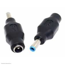 DC-DC переходник 4.5x3.0х0.5 pin штекер - 5.5x2.1 гнездо (HP с чипом)
