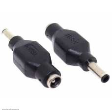 DC-DC переходник 4.5x3.0х0.5 pin штекер - 5.5x2.1 гнездо (DELL с чипом)