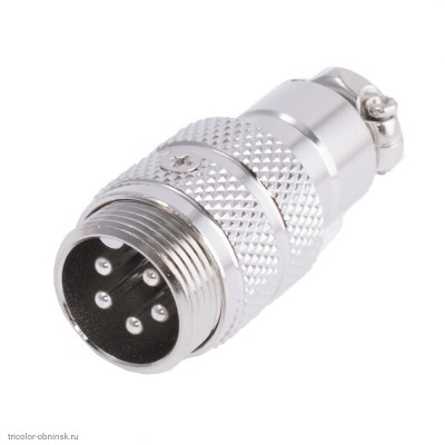 MIC16 5pin штекер кабельный 5A 125V P126