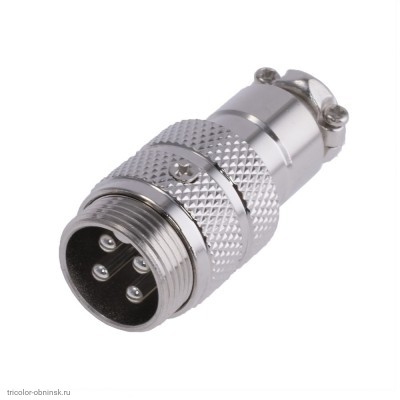 MIC16 4pin штекер кабельный 5A 125V P125