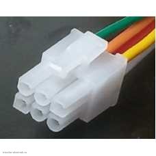 Molex 4.2мм 2-рядный 2х 3pin гнездо с проводом