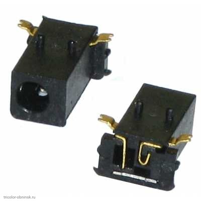 Гнездо 2.0х0.5мм DC-096B Nokia_B на плату smd2