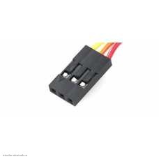 Dupont гнездо 1х 3 pin с проводом 10-20см