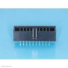 Dupont штекер 2х10 pin в плату прямой (BH-20)