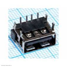 Гнездо USB A-1JB revers