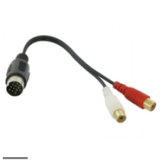 AUX IN 13pin KENWOOD -> 2 RCA