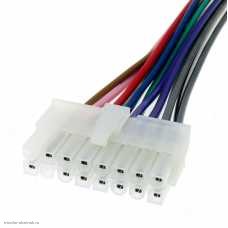 Molex 4.2мм 2-рядный 2х 8pin гнездо с проводом