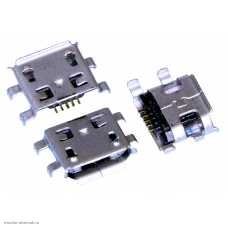 Гнездо USB B микро 5 SAD-1 М (без юбки)