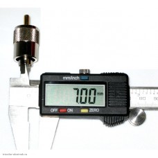 UHF штекер накрутка на кабель 5D-FB, RG-8x